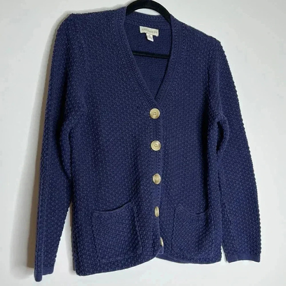 Apple Seed’s Blue Button Cardigan - Picture 3 of 8